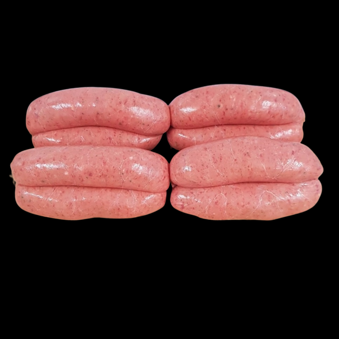 Gluten Free Beef Sausages Tomato and Basil - Halswell Butchery