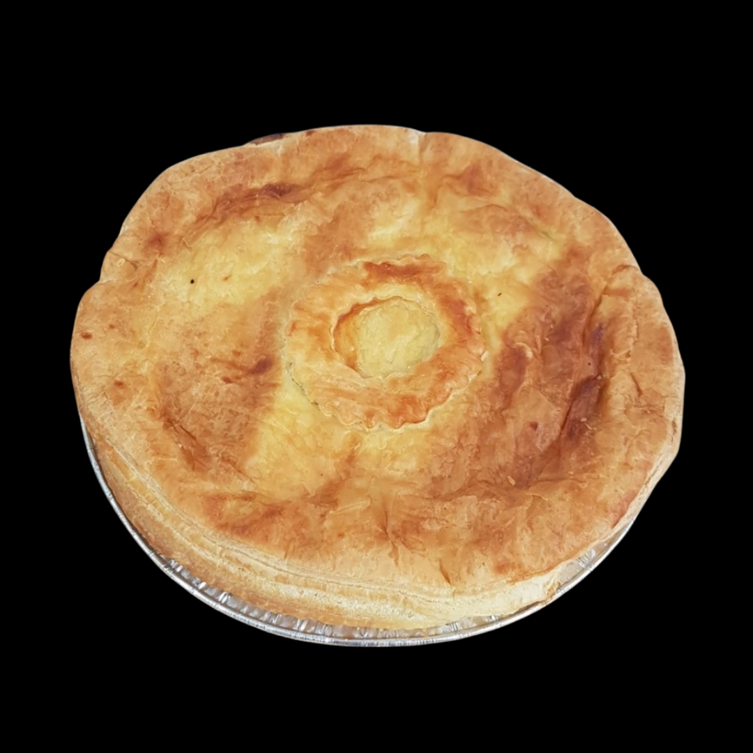 Steak & Cheese Family Size Pie - Halswell Butchery