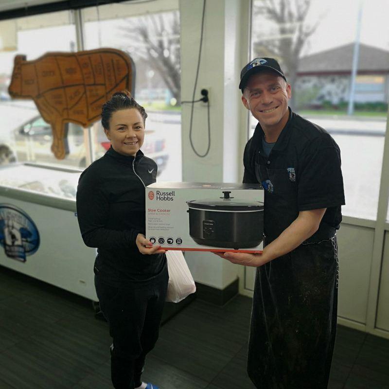 Congratulations to the winner of Slow Cooker Prize - Halswell Butchery