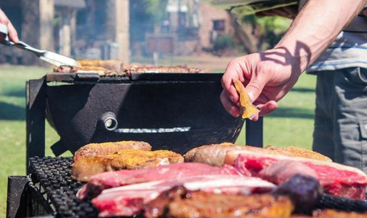 Best meats to cook on a charcoal grill including lamb chops, steak, chicken thighs and ribs from Halswell Butchery