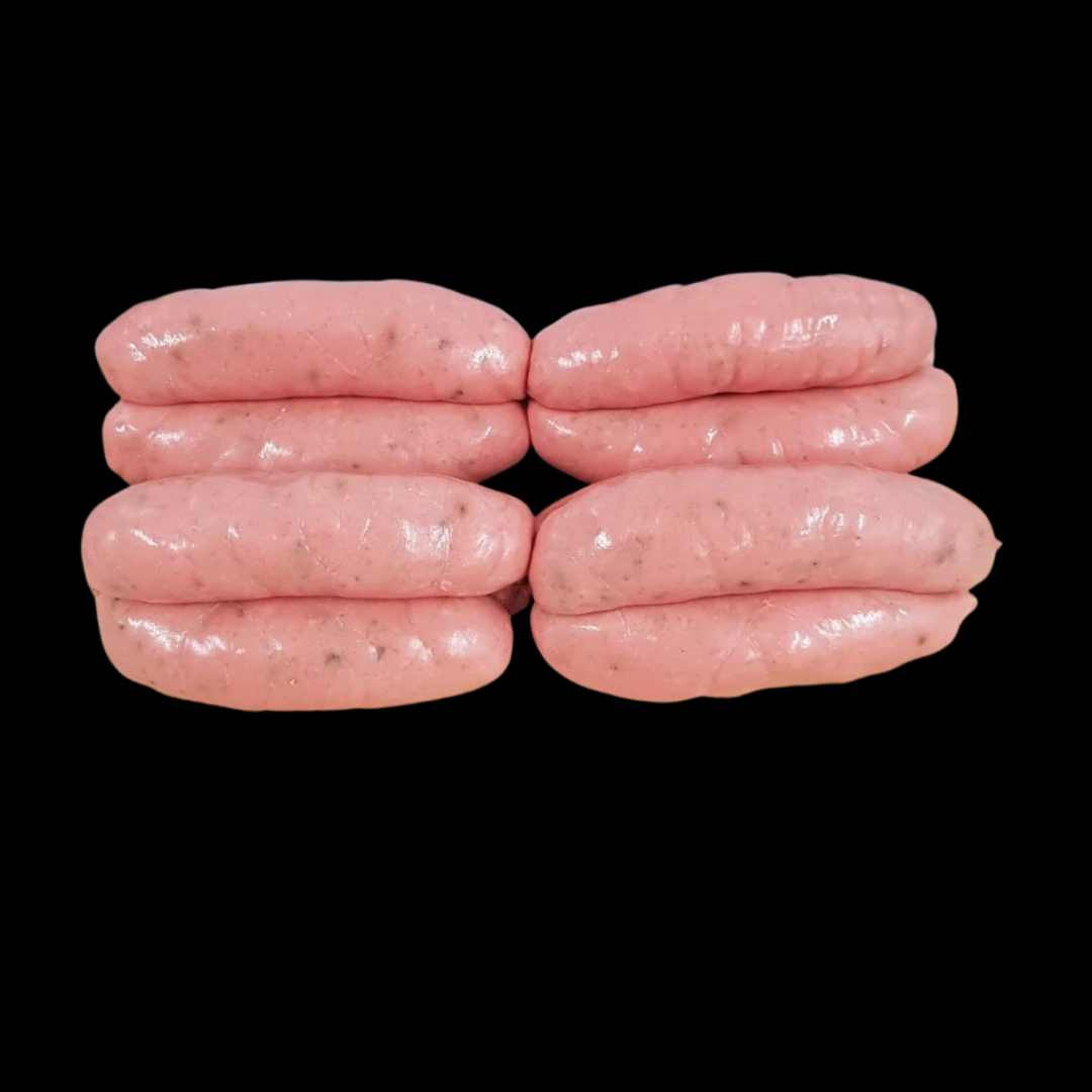Beef Cracked Pepper Sausages - Halswell Butchery