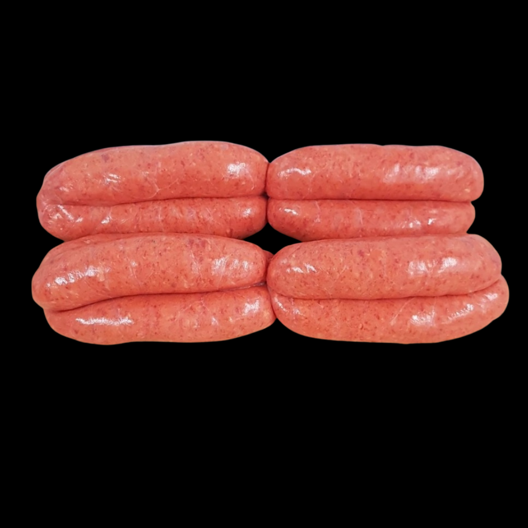 Gluten Free Beef Sausages Texan Chilli - Halswell Butchery